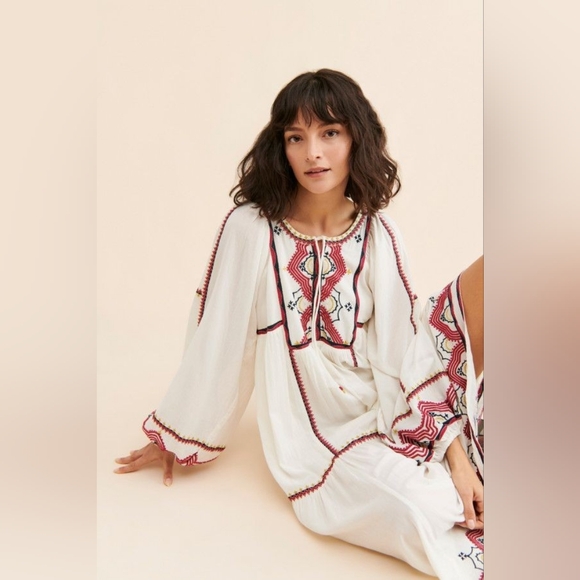 Free People Sweet Escape Midi Dress NWT - Picture 2 of 9